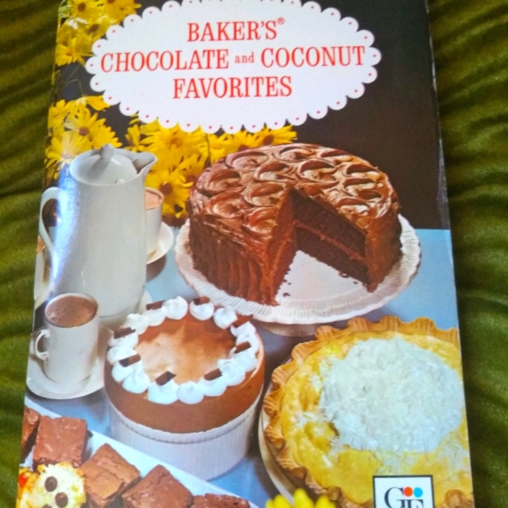 VTG 1977 Baker's Chocolate & Coconut Favorites